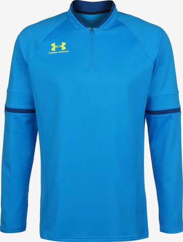 UNDER ARMOUR Trainingssweatshirt in Blau: predná strana