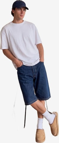 LTB Jeans - Camiseta 'Soft Touch T-Shirt' en blanco: frente
