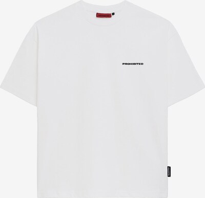 Prohibited Shirt in Black / Off white, Item view