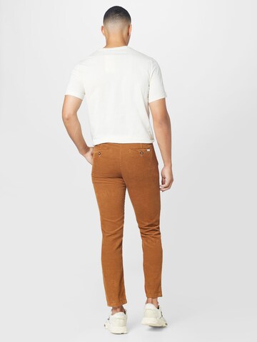 Regular Pantalon Lindbergh en marron