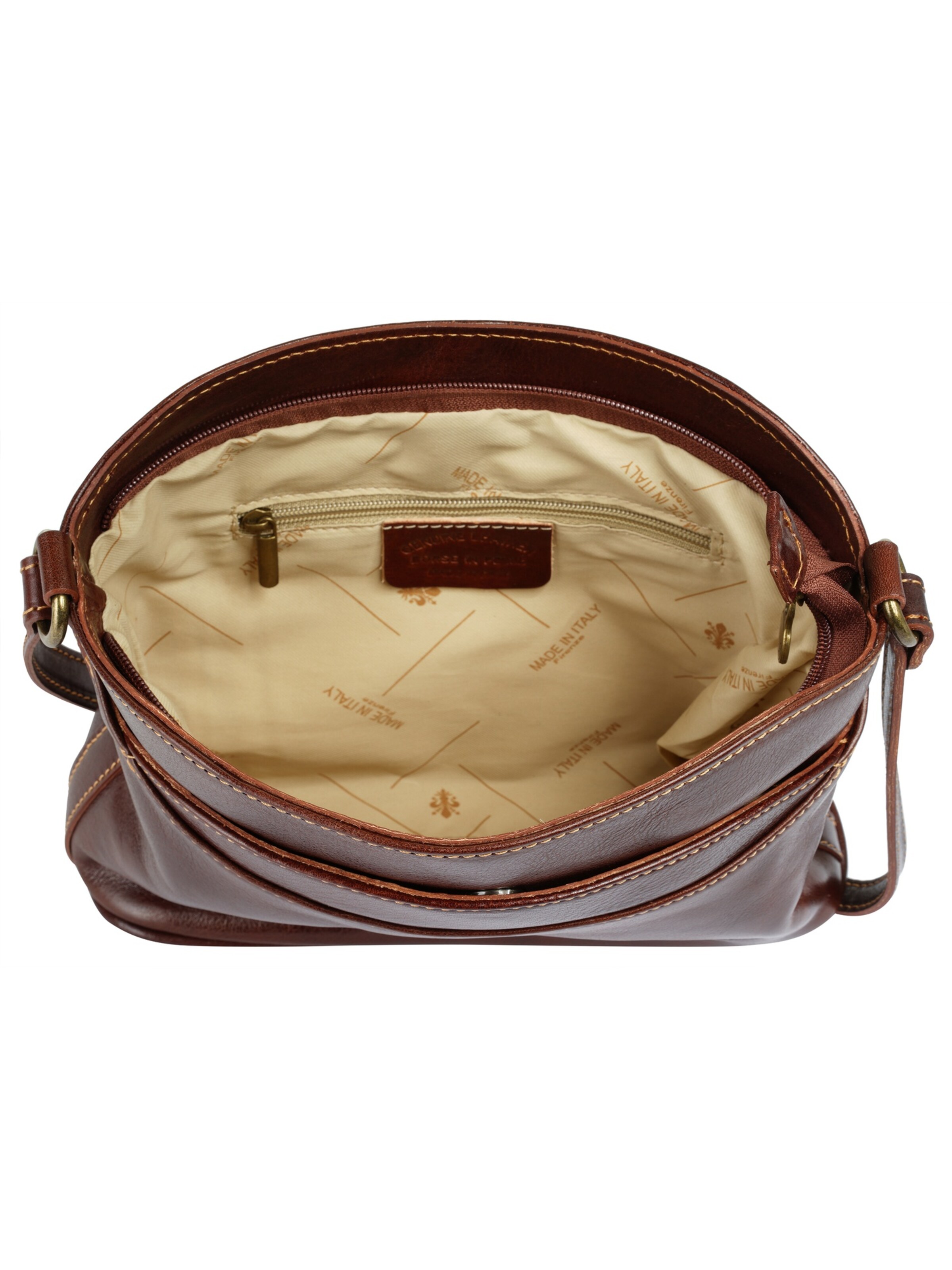 Sac à bandoulière piké en marron