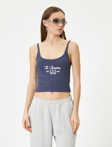 Koton Top in Blau: Vorderseite