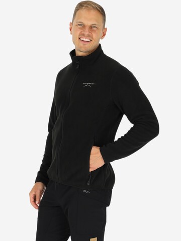 Veste en polaire fonctionnelle 'Tromsö' SWEDEMOUNT en noir