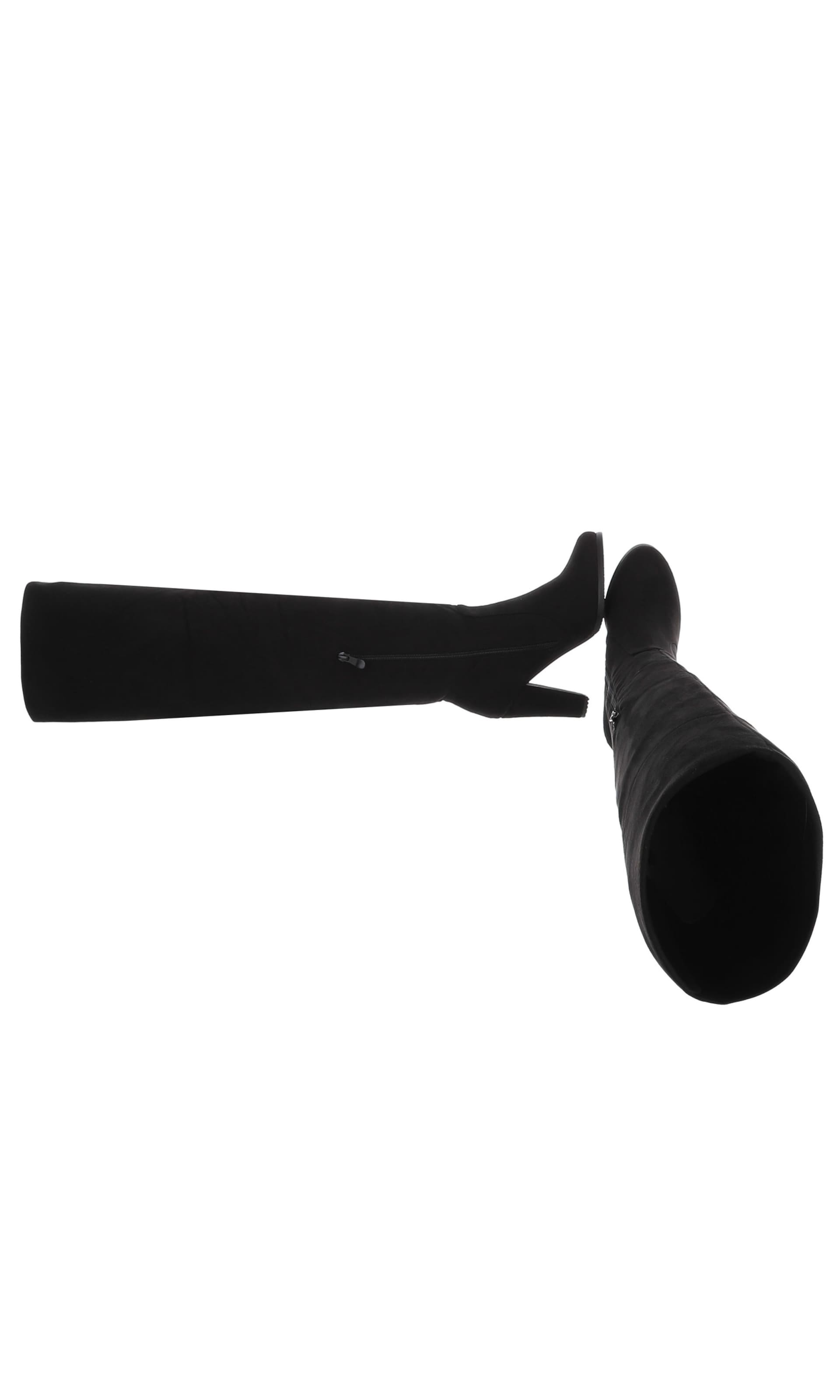 Ital-Design Overknees in Schwarz