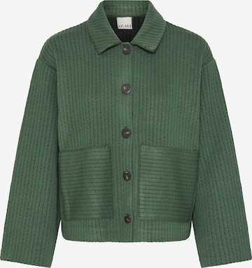 Veste mi-saison 'KATE' ICHI en vert : devant