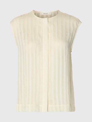 SELECTED Blusentop in Grau