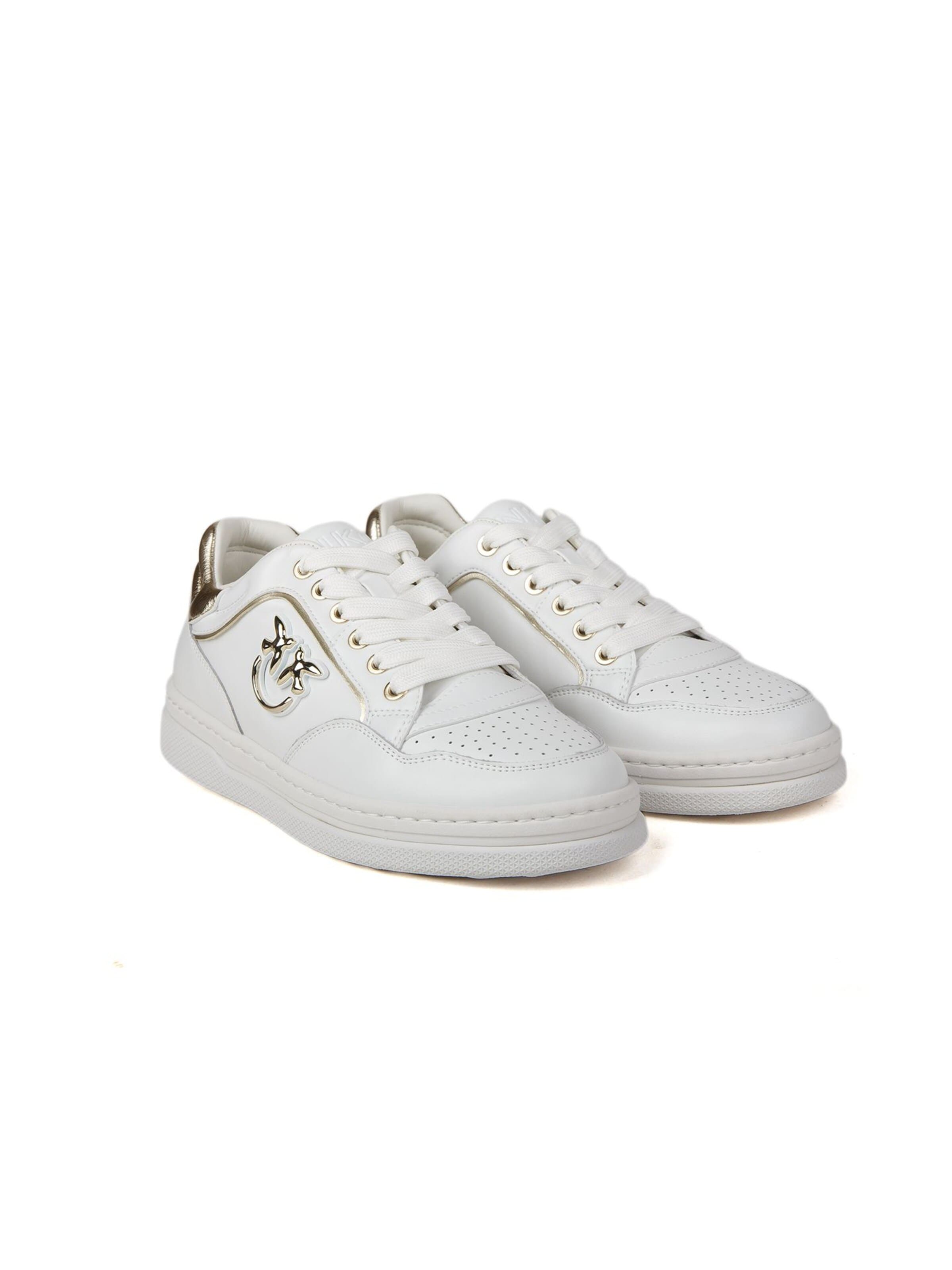 PINKO - Zapatillas deportivas bajas 'Mandy 21 - Sneaker Calf Leather' en blanco