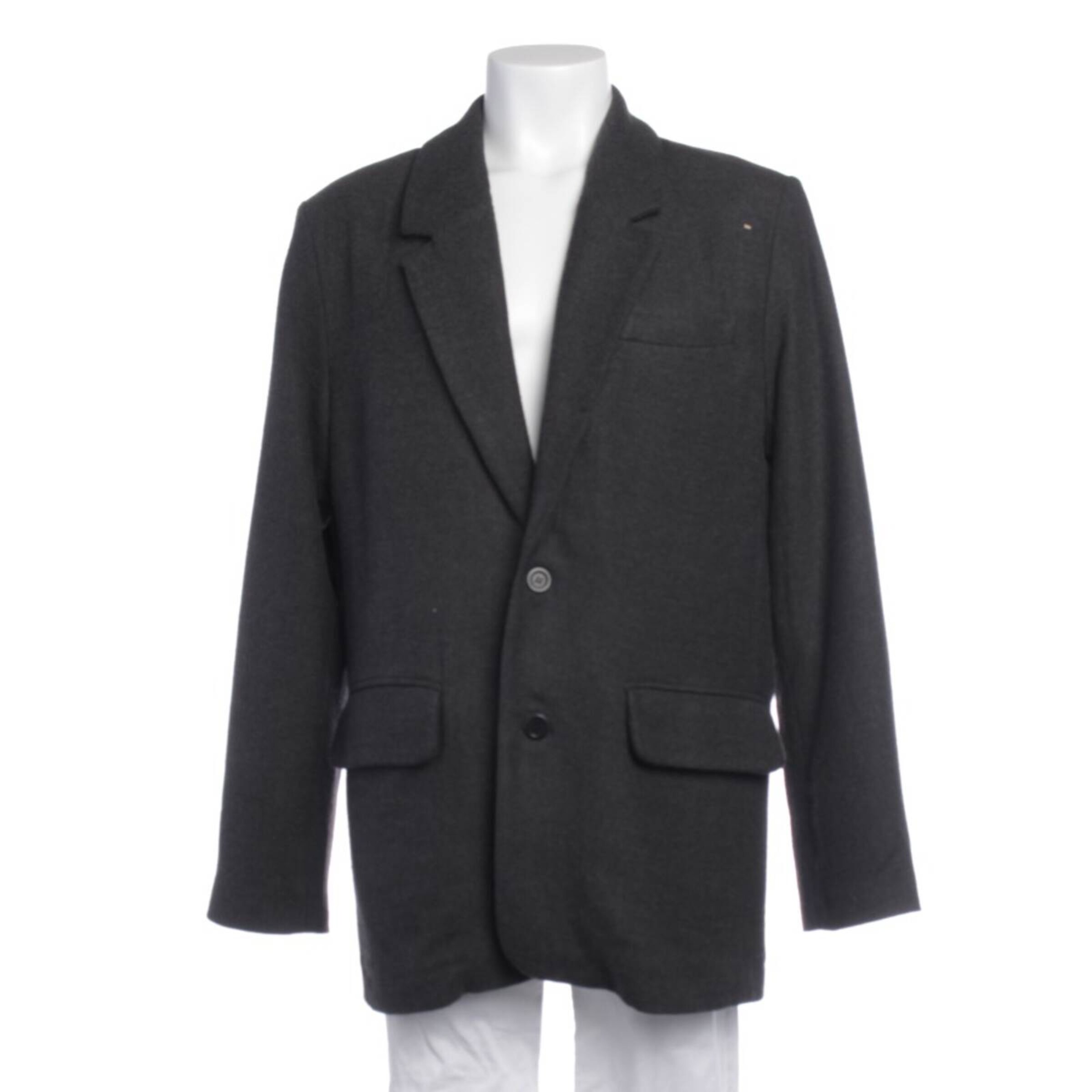 AMERICAN VINTAGE Jacket & Coat in XL in Grey: front