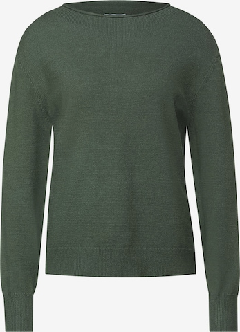 STREET ONE Sweater in Green: front