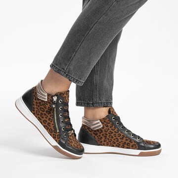 ARA High-Top Sneakers 'Rom' in Brown: front
