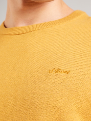 Pull-over s.Oliver en jaune