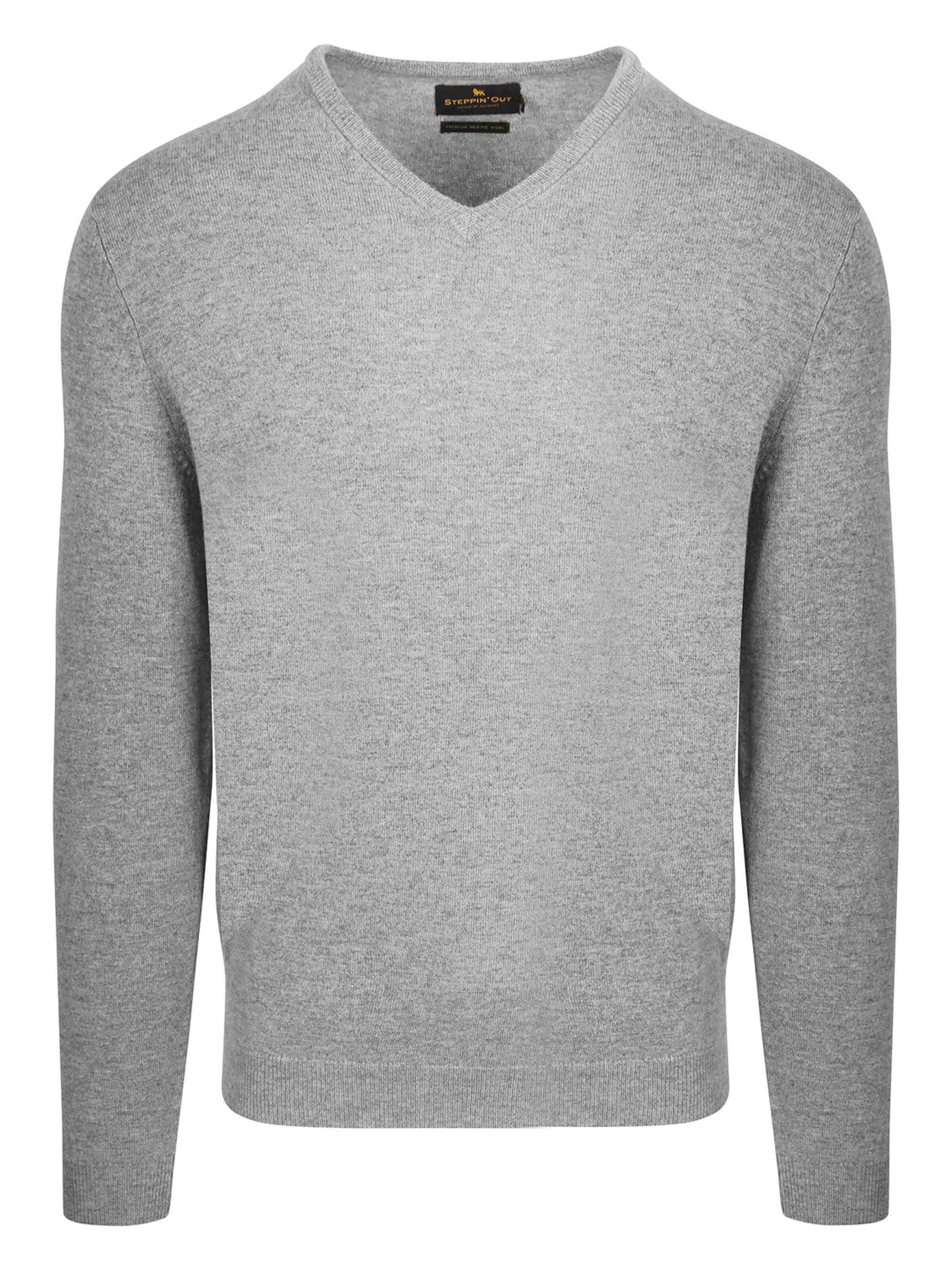 Steppin' out Pullover‌‌‌‌‌‌‌‌ in Grau: Vorderseite