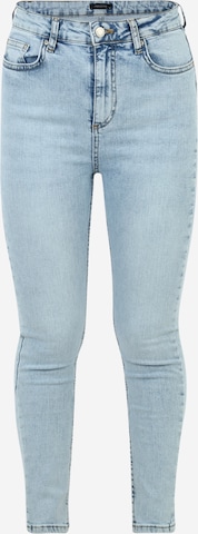 Coupe slim Jean Trendyol Petite en bleu : devant