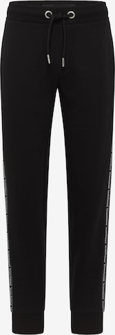 BRUNO BANANI Tapered Pants 'CARR' in Black: front