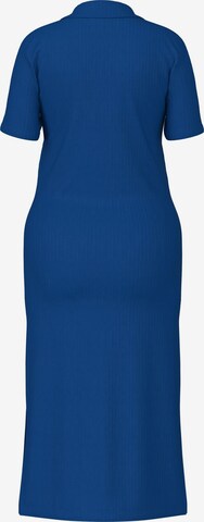 Pieces Maternity Dress 'Kylie' in Blue