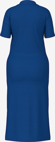 Pieces Maternity Jurk 'Kylie' in Blauw