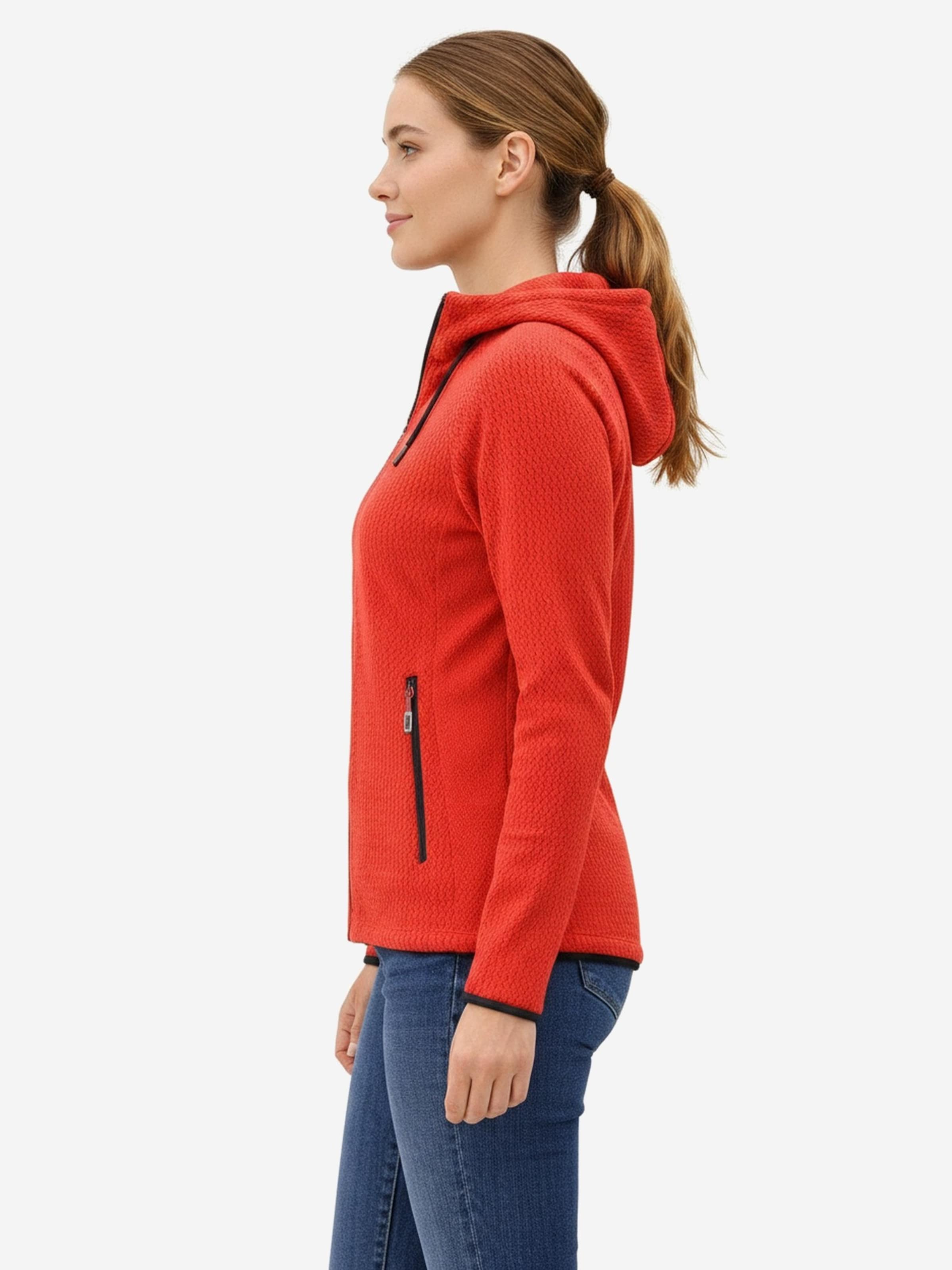LPO Fleecejacke 'Weya'‌‌‌‌‌‌‌ in Rot