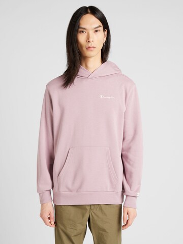 Sweat-shirt Champion Authentic Athletic Apparel en rose : devant