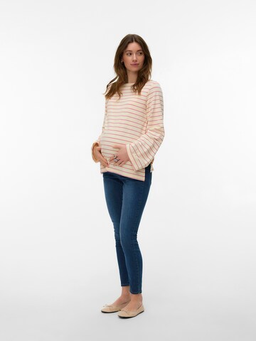 Vero Moda Maternity Skinny Jeans 'VMMSOPHIA' in Blauw