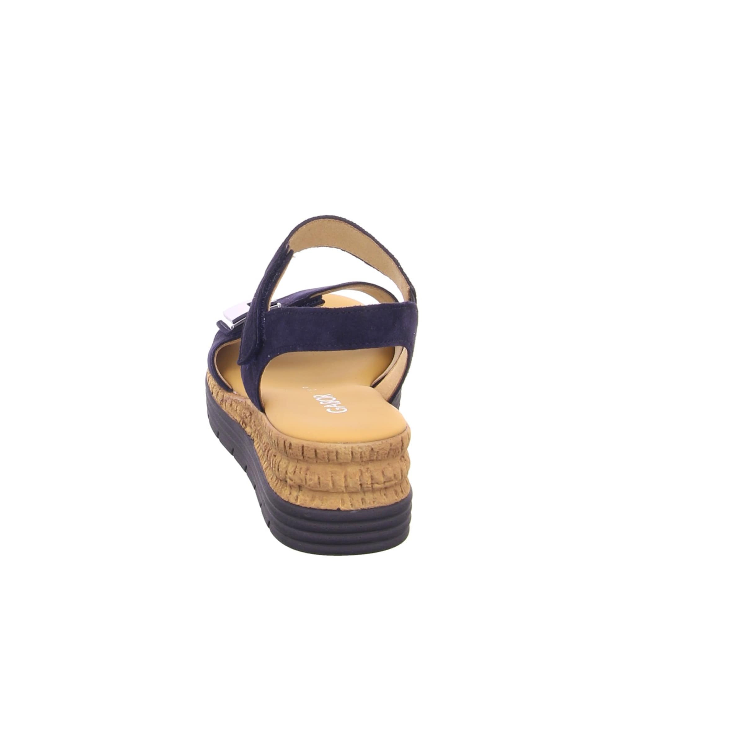 GABOR Sandalen met riem in Blauw