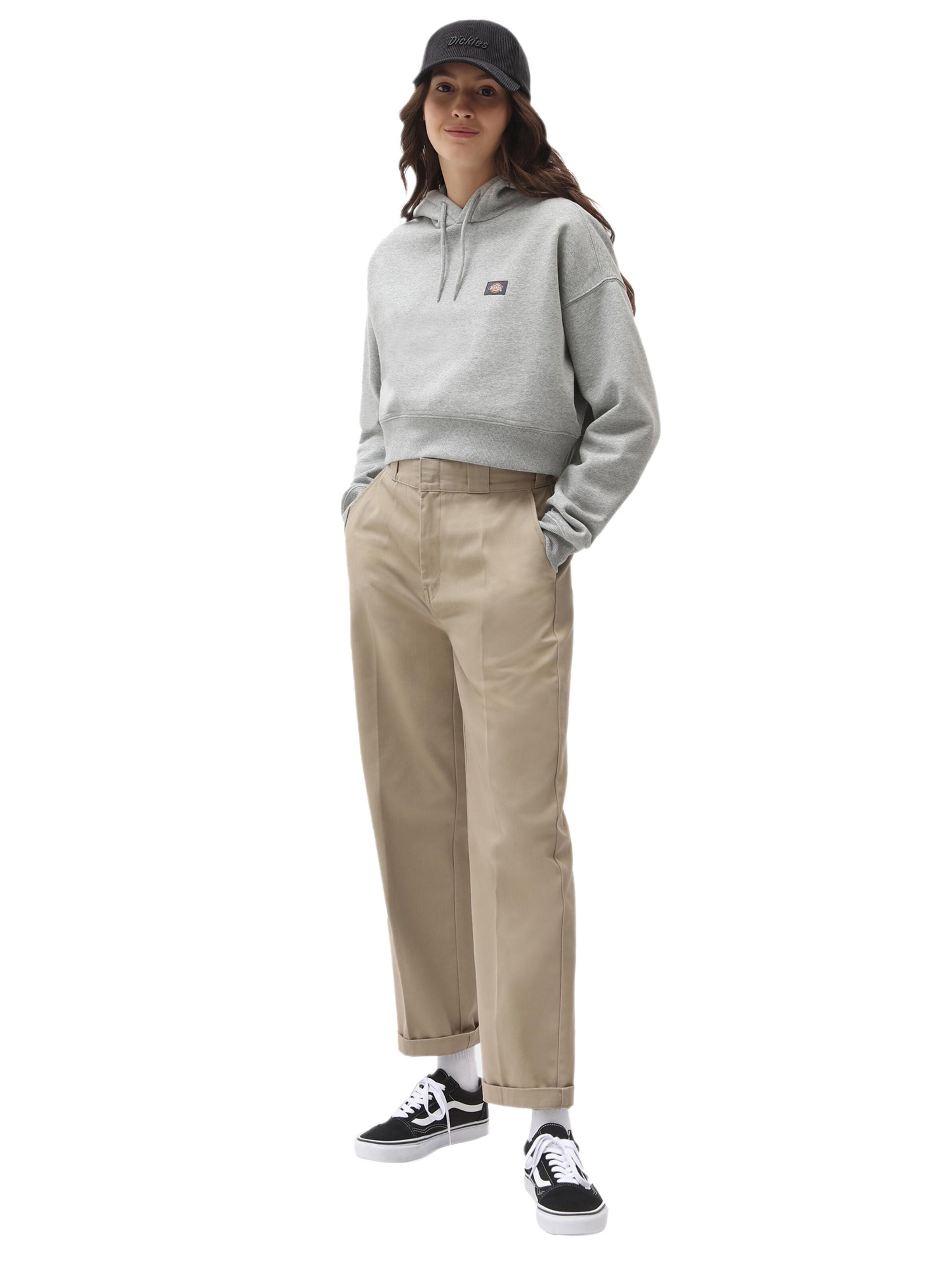 DICKIES Sweatshirt 'OAKPORT' in Grau