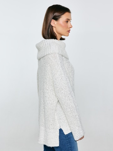 Pullover 'MAGDALENA' di BIG STAR in bianco