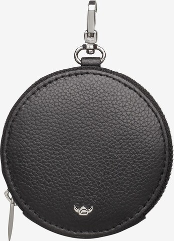 GOLDEN HEAD Schlüsseletui 'Palma' in Schwarz: Vorderseite