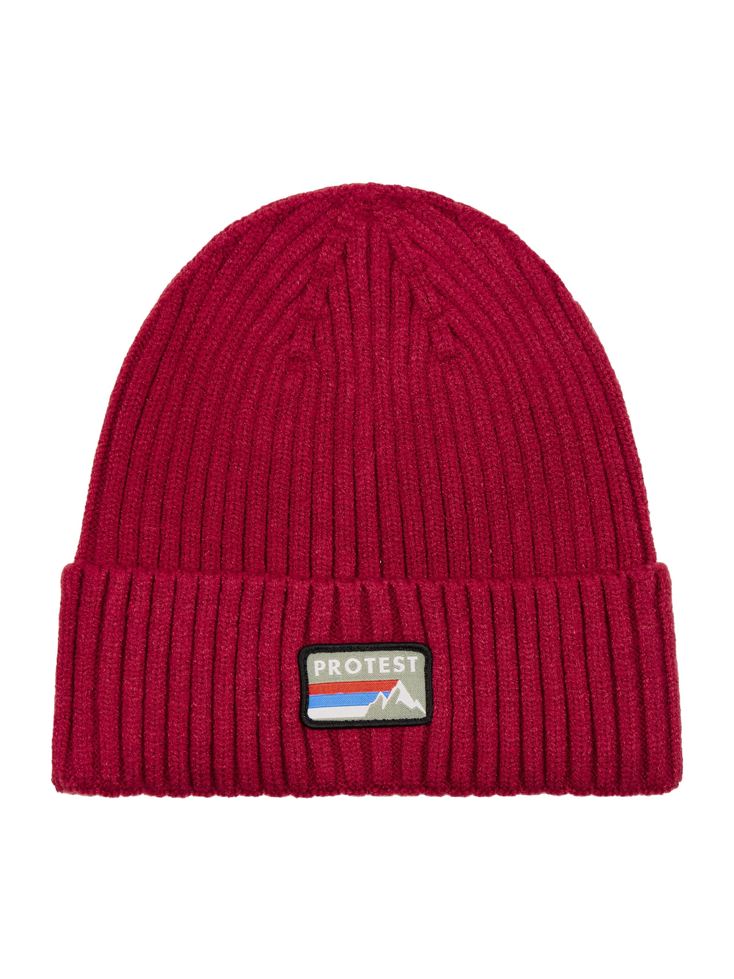 PROTEST Muts 'PRTWorsley' in Rood: voorkant