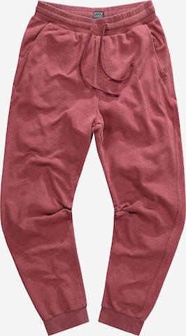 Loosefit Pantalon de sport STHUGE en rose : devant
