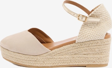 Lipsy Remmisandaalit värissä harmaa: etupuoli