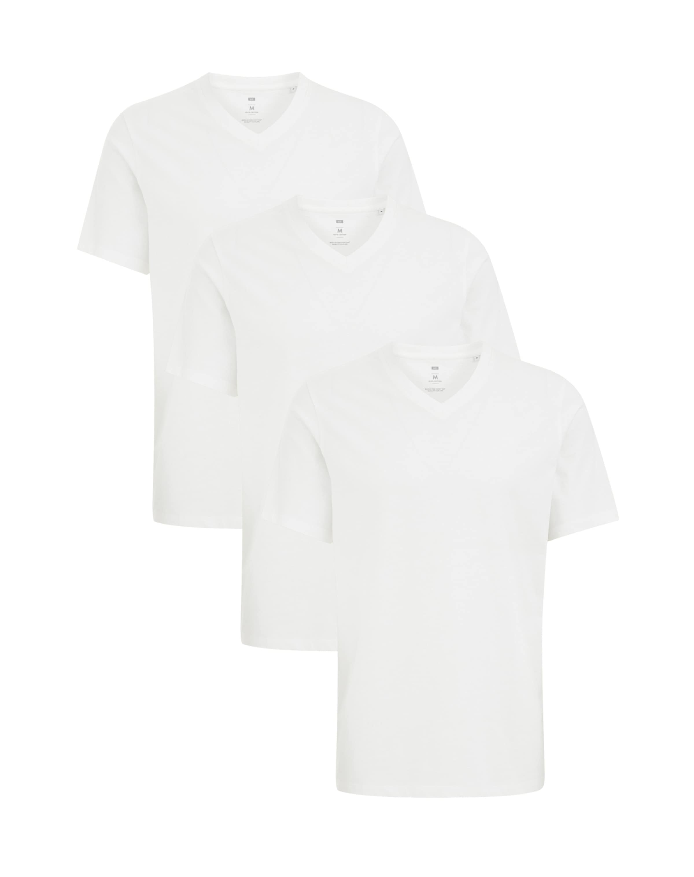 WE Fashion T-shirt i vit: framsida