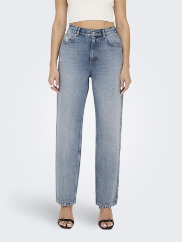 ONLY Regular Jeans in Blauw: voorkant