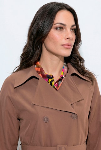 Ulla Popken Between-seasons coat in Brown