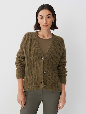 Someday Knit Cardigan 'Tiamie' in Green: front