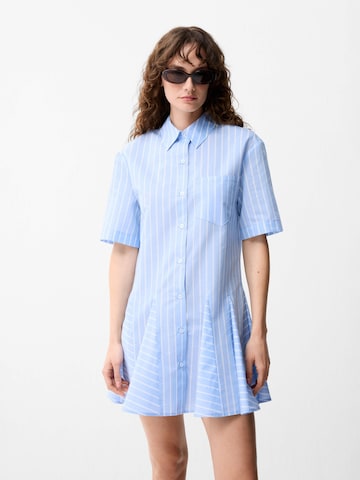 adl Blousejurk in Blauw: voorkant