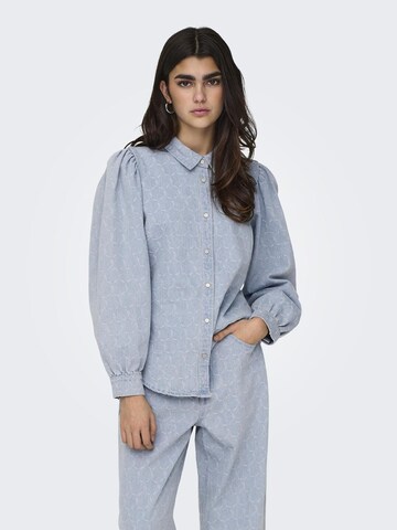 ONLY Blouse in Blauw: voorkant