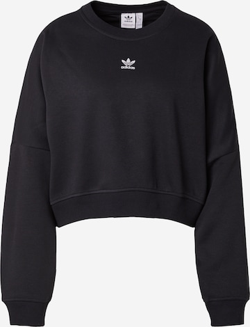 ADIDAS ORIGINALS Sweatshirt Essentials in Black ABOUT YOU