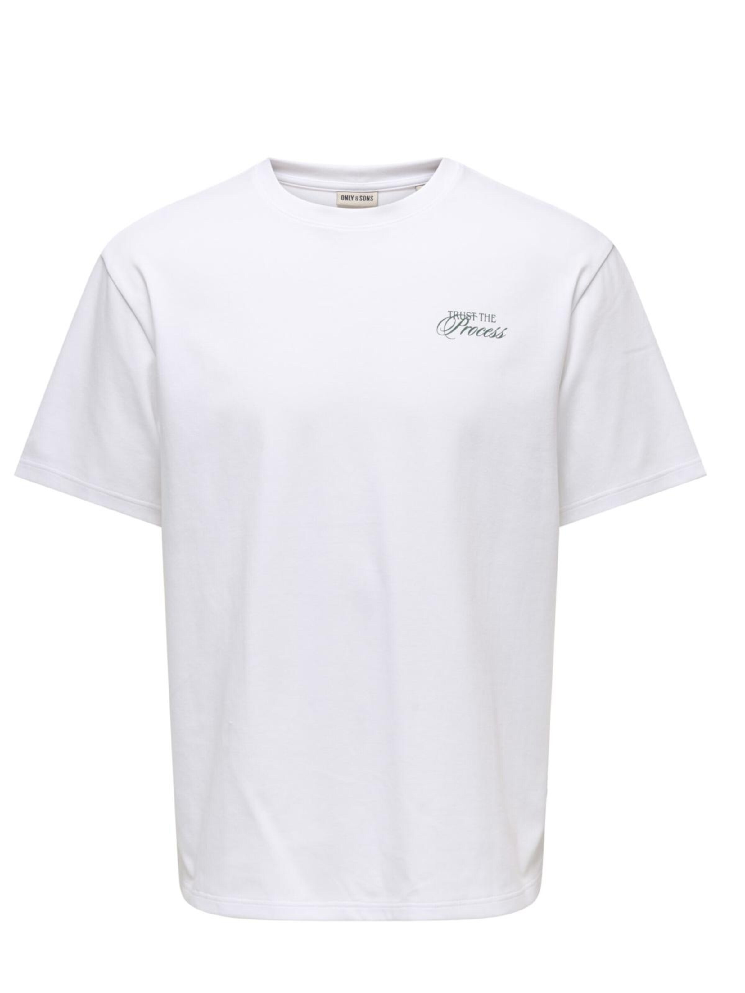 ONLY Shirt in Wit: voorkant