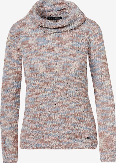 KOROSHI Pullover in beige / chamois / hellblau, Produktansicht