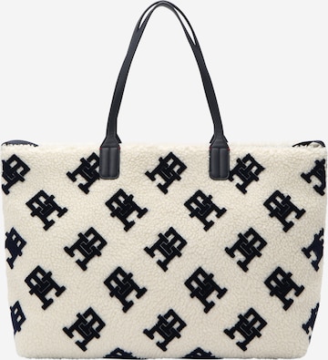 TOMMY HILFIGER - Shopper em branco: frente