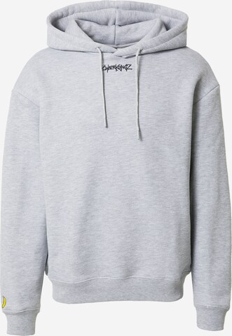 About You x Cyberkongz Sweatshirt 'Ben' in Grey: front