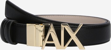 ARMANI EXCHANGE Bælte i sort: forside