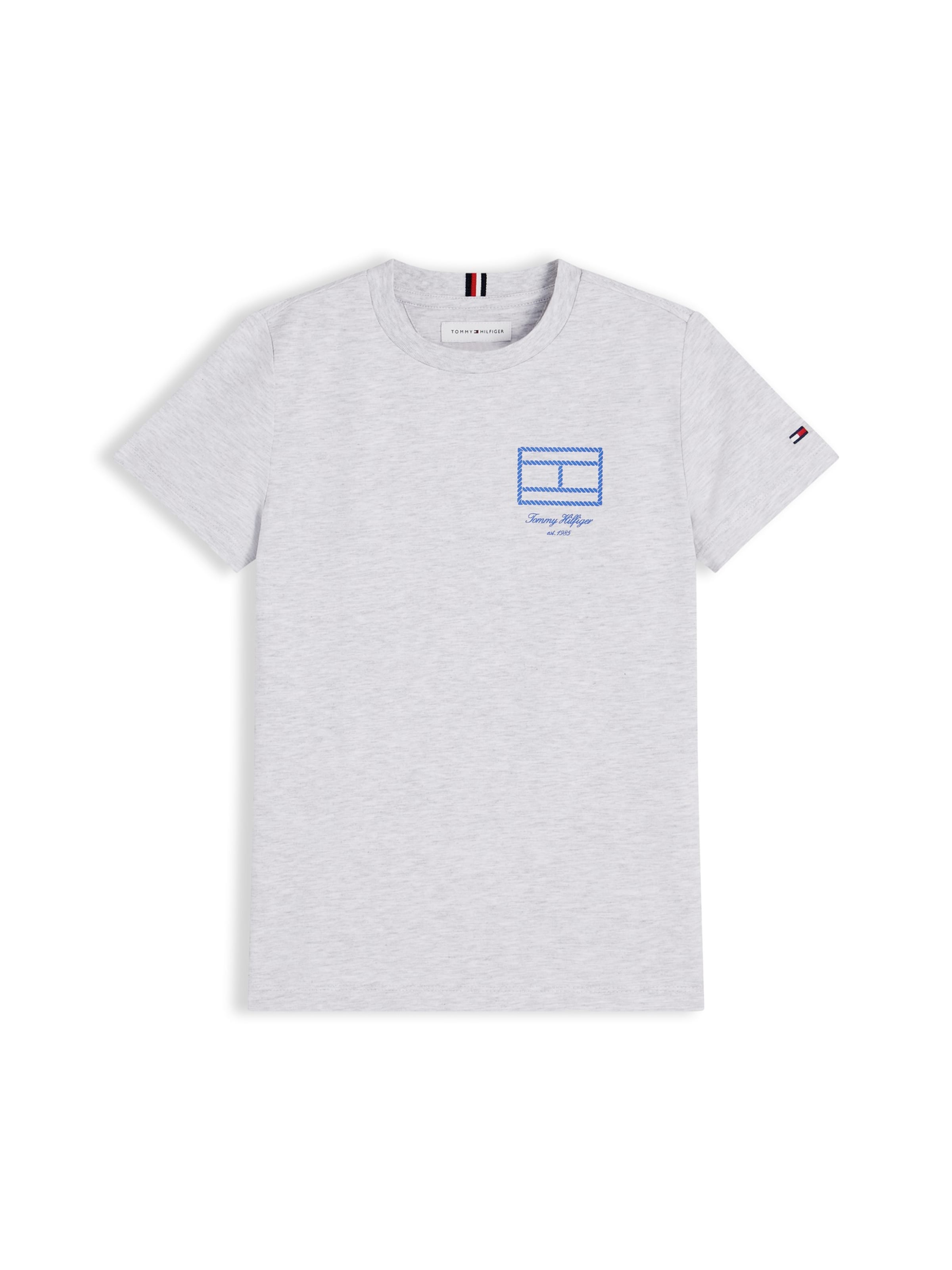 TOMMY HILFIGER Tričko – šedá: přední strana