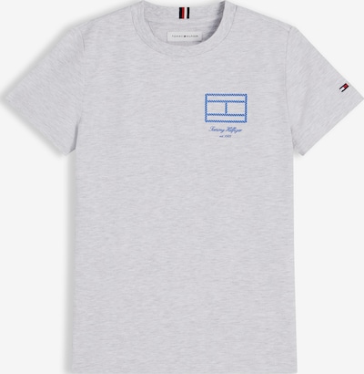 TOMMY HILFIGER Paita 'Outline Flag Logo' koossa 74 värissä sininen / meleerattu harmaa, Tuotenäkymä