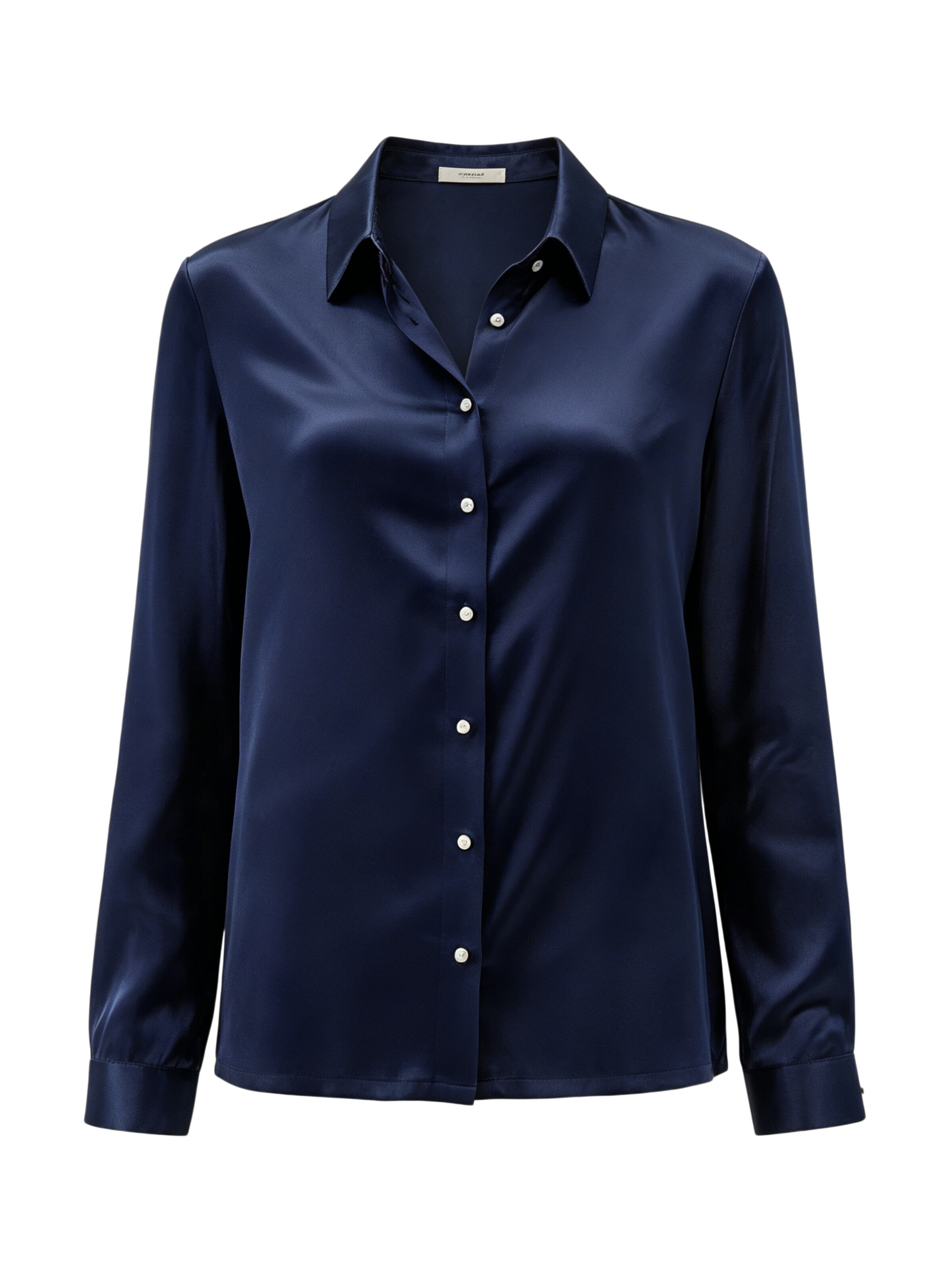 Lilysilk Bluse‌ in Blau: Vorderseite