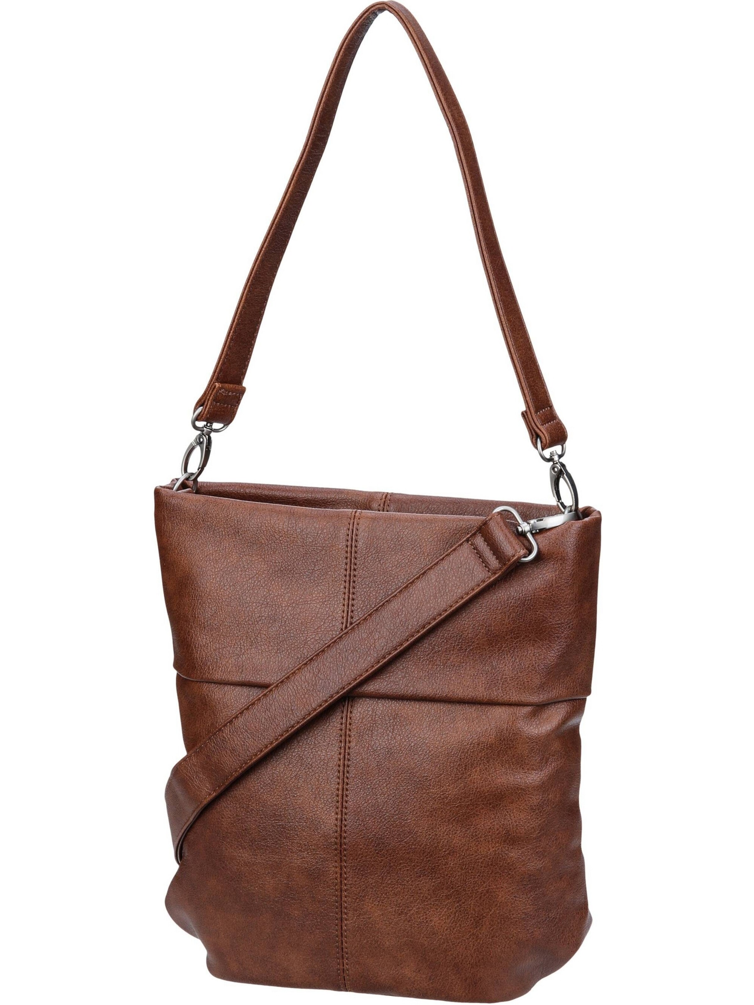 ZWEI Shoulder bag 'Mademoiselle' in Brown