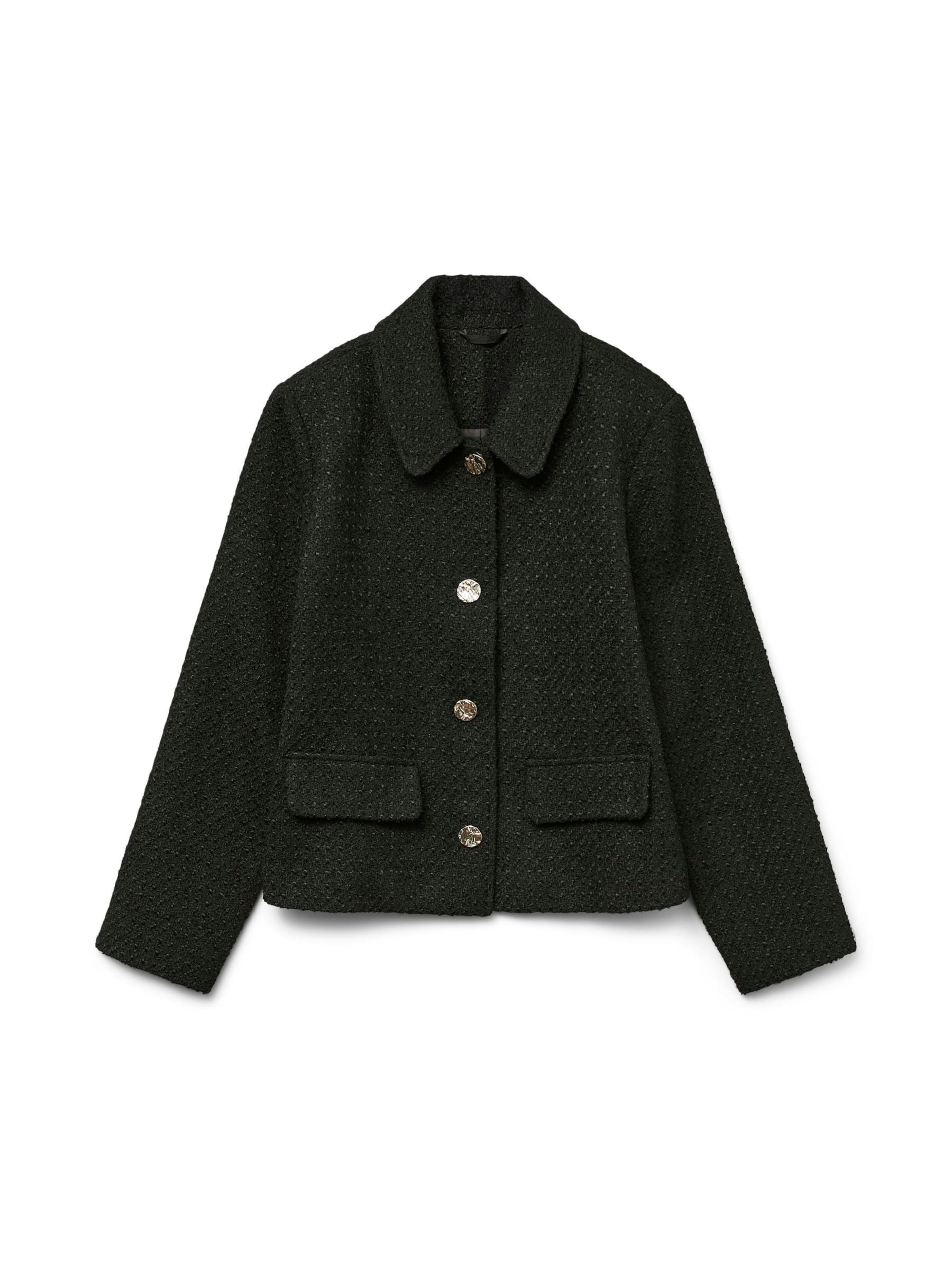 VERO MODA Overgangsjakke 'VMNokila' i sort: forside