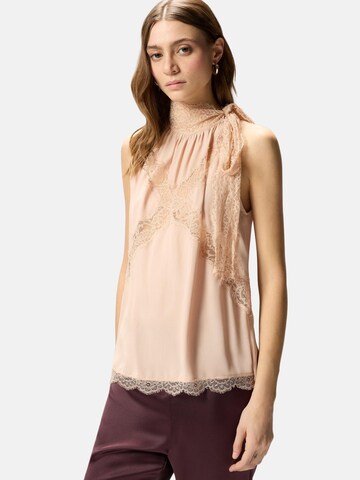 PINKO - Top 'MANDARANCIO' en beige