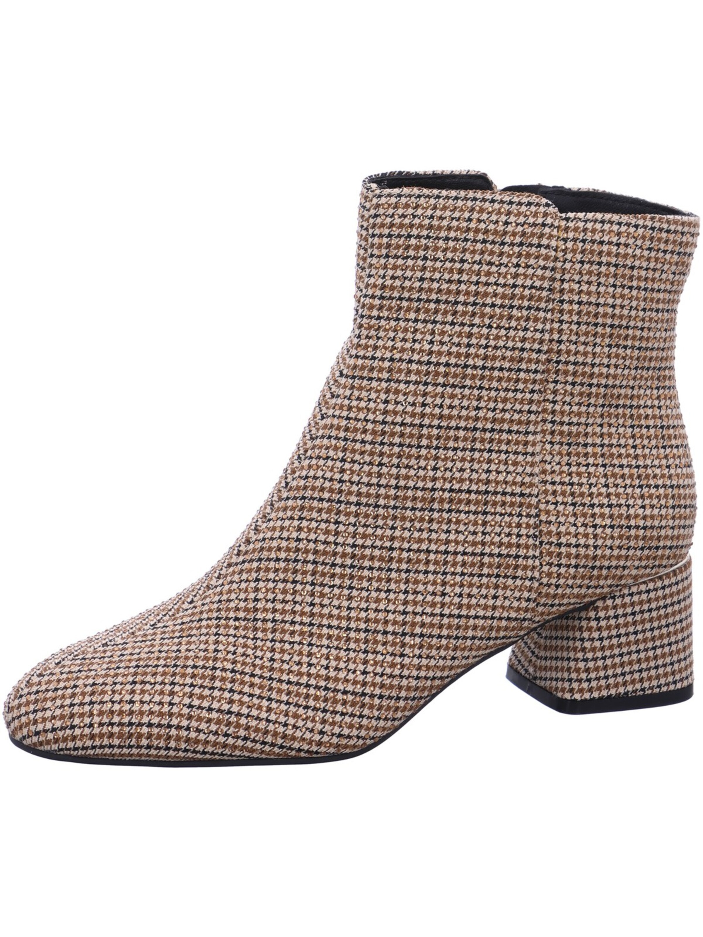 LA STRADA Ankle Boots in Beige: front