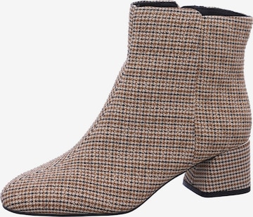 LA STRADA Stiefelette in Beige: Vorderseite